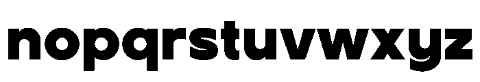 MTGertrudes HeavyA Font LOWERCASE