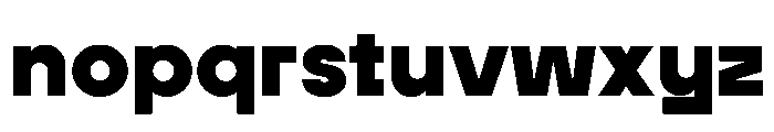 MTGertrudes HeavyB Font LOWERCASE