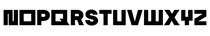 MTGertrudes HeavyC Font UPPERCASE