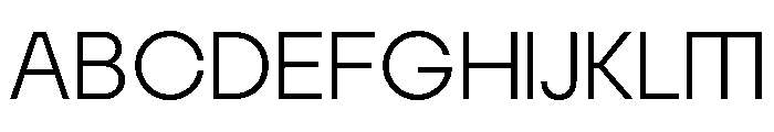 MTGertrudes LightC Font UPPERCASE
