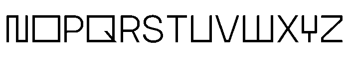 MTGertrudes LightC Font UPPERCASE