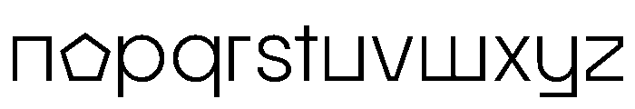 MTGertrudes LightC Font LOWERCASE