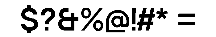 MTGertrudes MediumB Font OTHER CHARS