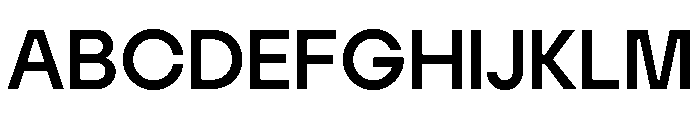 MTGertrudes MediumB Font UPPERCASE