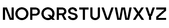 MTGertrudes MediumB Font UPPERCASE