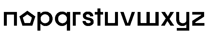 MTGertrudes MediumC Font LOWERCASE