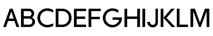 MTGertrudes RegularA Font UPPERCASE