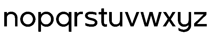 MTGertrudes RegularA Font LOWERCASE