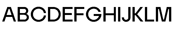 MTGertrudes RegularB Font UPPERCASE