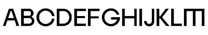 MTGertrudes RegularC Font UPPERCASE