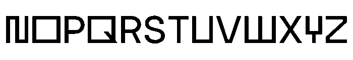 MTGertrudes RegularC Font UPPERCASE