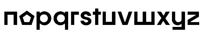 MTGertrudes SemiBoldC Font LOWERCASE