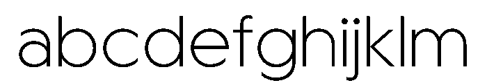 MTGertrudes UltraLightA FONT