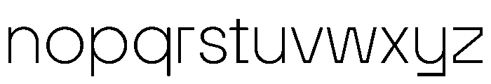 MTGertrudes UltraLightB Font LOWERCASE
