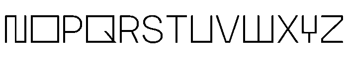 MTGertrudes UltraLightC Font UPPERCASE