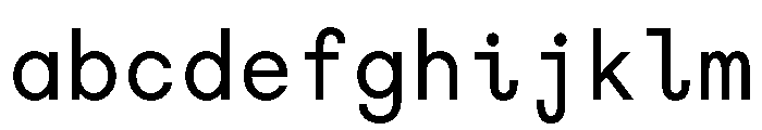 MTMightyMono Regular FONT