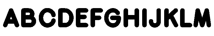 MTMizzen Heavy Font UPPERCASE