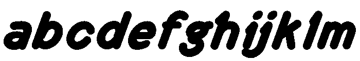 MTMizzen HeavyItalic FONT