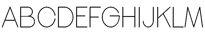 MTMizzen Light Font UPPERCASE