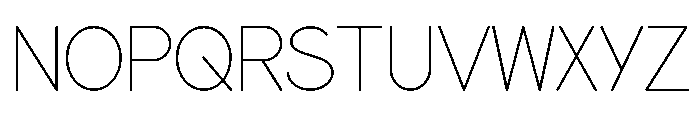MTMizzen Light Font UPPERCASE
