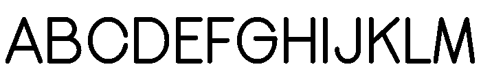 MTMizzen Medium Font UPPERCASE
