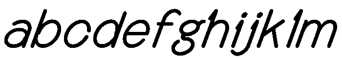 MTMizzen MediumItalic FONT