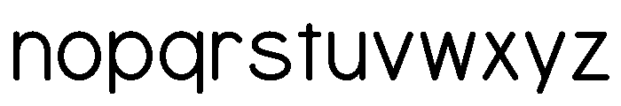 MTMizzen Medium Font LOWERCASE