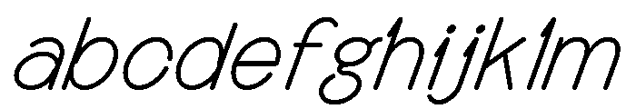 MTMizzen RegularItalic FONT
