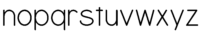 MTMizzen Regular Font LOWERCASE