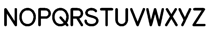 MTMizzen SemiBold Font UPPERCASE
