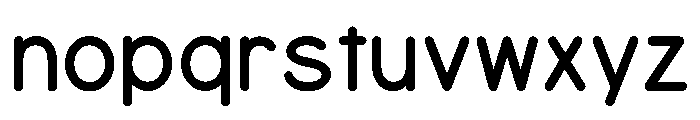 MTMizzen SemiBold Font LOWERCASE