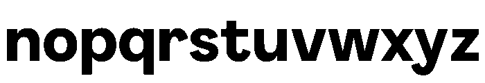 MTUpdateSans Bold Font LOWERCASE