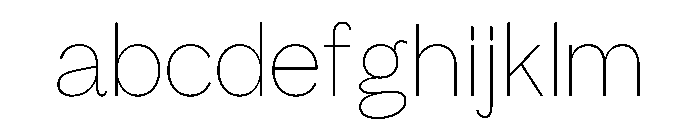 MTUpdateSans Hairline FONT