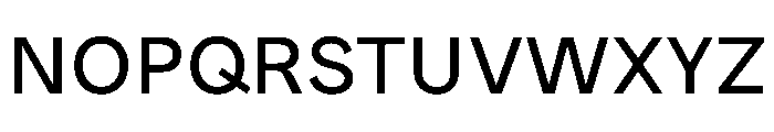 MTUpdateSans Regular Font UPPERCASE