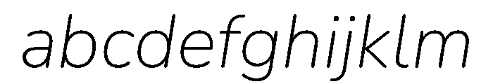 Mulish Variable Extra Light Italic FONT