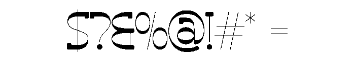 MUKASA-Regular Font OTHER CHARS