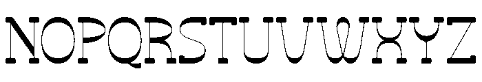 MUKASA-Regular Font UPPERCASE