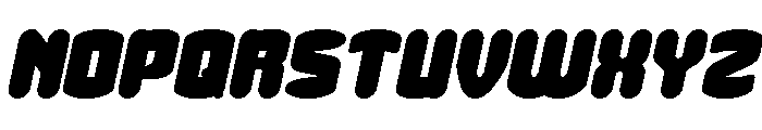 MUSIC THING Bold Italic Font UPPERCASE