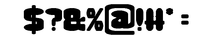 MUSIC THING Bold Font OTHER CHARS