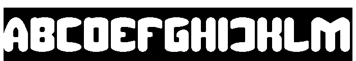 MUSIC THING-Inverse Font UPPERCASE