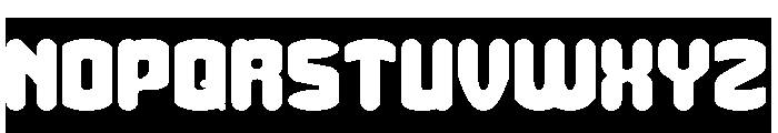 MUSIC THING-Inverse Font UPPERCASE
