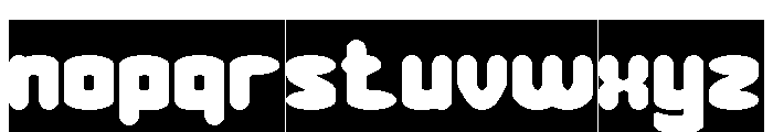 MUSIC THING-Inverse Font LOWERCASE