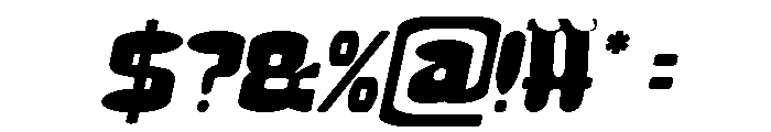 MUSIC THING Italic Font OTHER CHARS