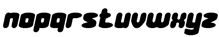 MUSIC THING Italic Font LOWERCASE