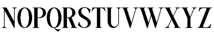 MUSTY SERIF Bold Font UPPERCASE