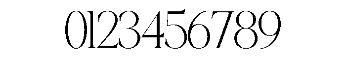MUSTY SERIF Thin Font OTHER CHARS