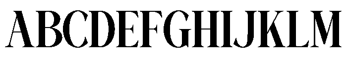 MUSTYSERIF-ExtraBold Font UPPERCASE
