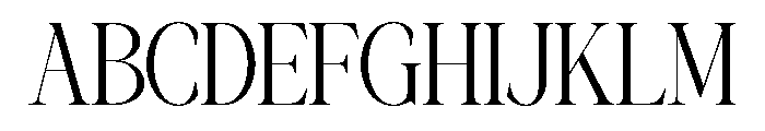 MUSTYSERIF-Light Font UPPERCASE