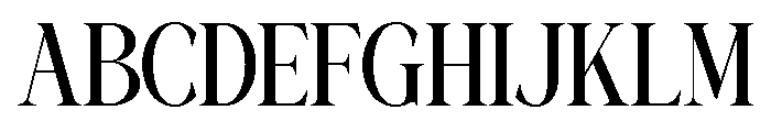 MUSTYSERIF-Medium Font UPPERCASE