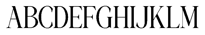 MUSTYSERIF-Regular Font UPPERCASE